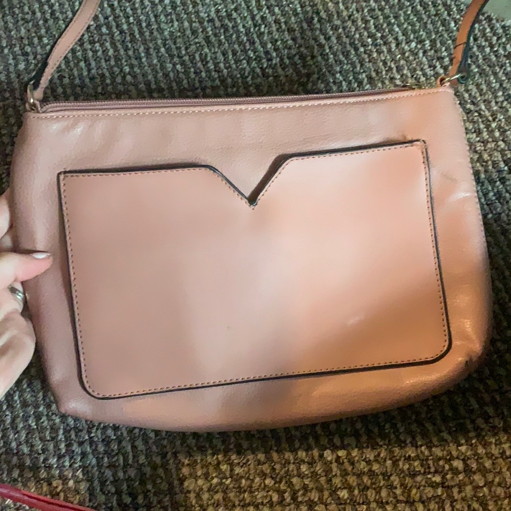 Pink side purse